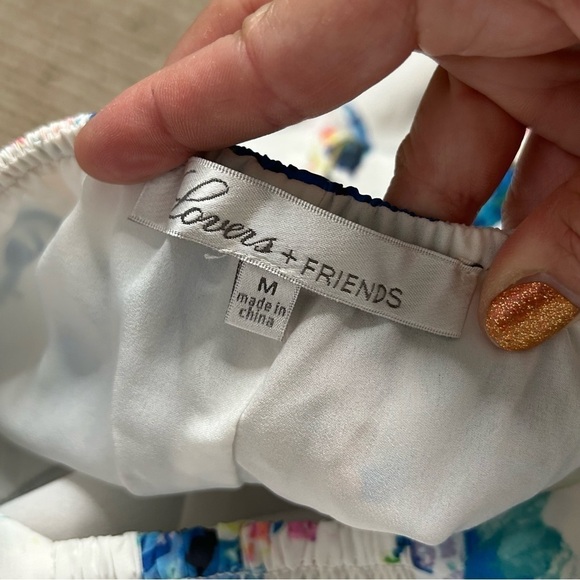 Lovers + Friends Escape Romper in Blue Floral - Picture 11 of 16